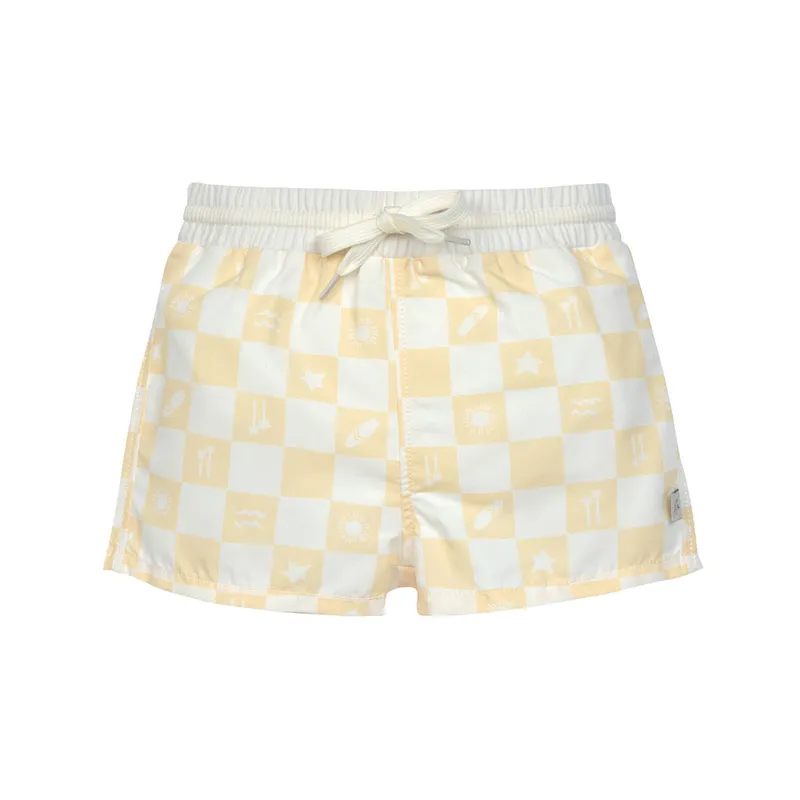 Short-de-bain-anti-fuites-et-anti-UV-Check-Pattern-vanilleécru-22784 Achetez Aujourd’hui Short de bain anti-fuites et anti UV Check Pattern vanille/écru