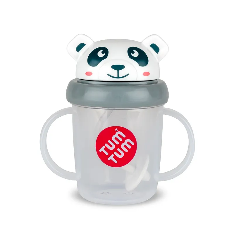 Tasse-anti-fuite-+-paille-lestée-Panda---V3-23360 Artisanat Tasse anti fuite + paille lestée Panda - V3