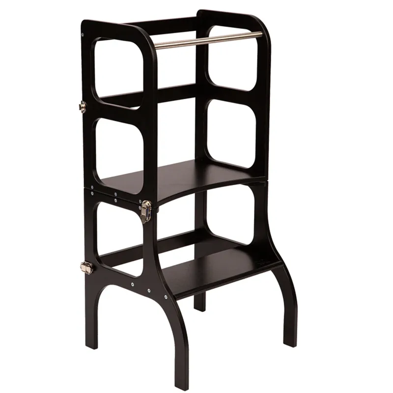 Tour-dobservation-Montessori-transformable-StepNSit---Black-Silver-21338 Tour d'observation Montessori transformable Step'N'Sit - Black Silver Livraison Mondiale