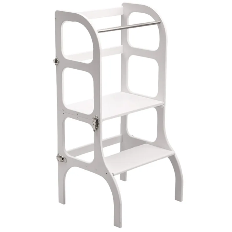 Tour-dobservation-Montessori-transformable-StepNSit---White-Silver-21339 Nouvelle Collection Tour d'observation Montessori transformable Step'N'Sit - White Silver