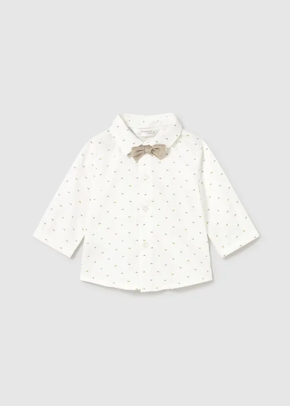 Camisa-con-pajarita-recién-nacido-6998 Must-Have Camisa con pajarita recién nacido