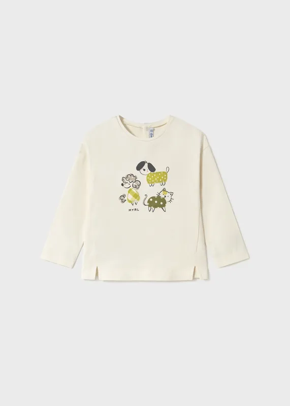 Camiseta-manga-larga-perritos-bebé-5883 Camiseta manga larga perritos bebé Petit Prix