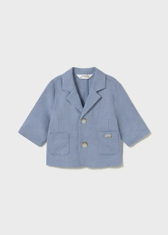 Chaqueta-vestir-con-lino-recién-nacido-4745 Garantie Incluse Chaqueta vestir con lino recién nacido