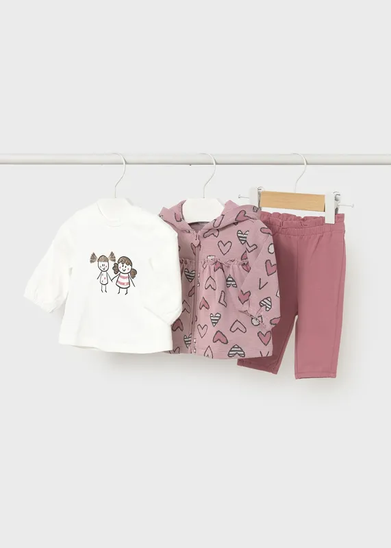Chándal-con-camiseta-recién-nacida-4567 Chándal con camiseta recién nacida Garantie Incluse