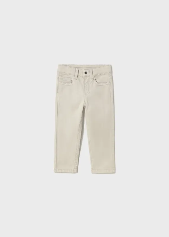Pantalón-ajustado-básico-bebé-4917 Pantalón ajustado básico bebé Vente Directe