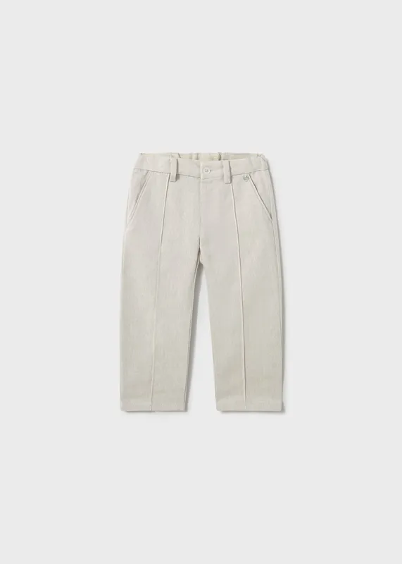 Pantalón-vestir-con-lino-bebé-4941 Acheter En Ligne Pantalón vestir con lino bebé