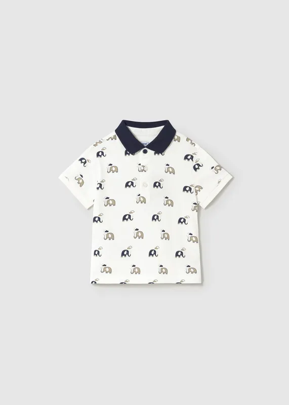 Polo-punto-liso-estampado-bebé-6832 Polo punto liso estampado bebé Tendance