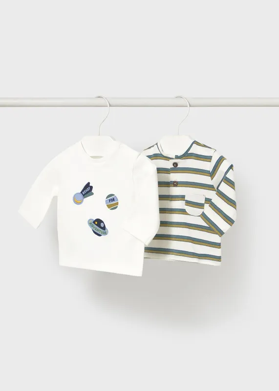 Set-2-camisetas-recién-nacido-5470 Petit Prix Set 2 camisetas recién nacido