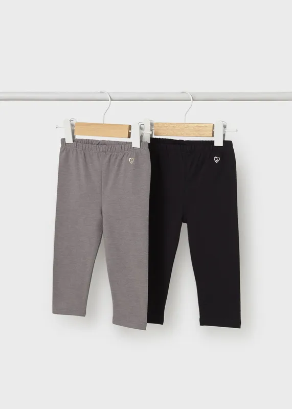 Set-2-leggings-básicos-bebé-5054 Expédition Rapide Set 2 leggings básicos bebé