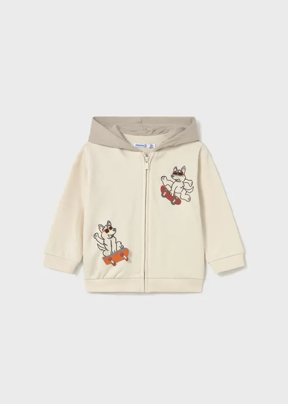 Sudadera cremallera interactiva bebé Original