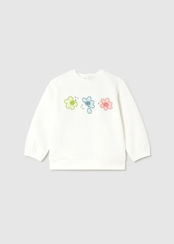 Sudadera-felpa-bordado-bebé-6442 Vente Directe Sudadera felpa bordado bebé