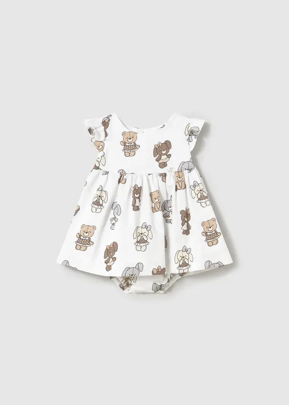 Vestido-con-cubrepañal-estampado-recién-nacida-4364 Marque Vestido con cubrepañal estampado recién nacida
