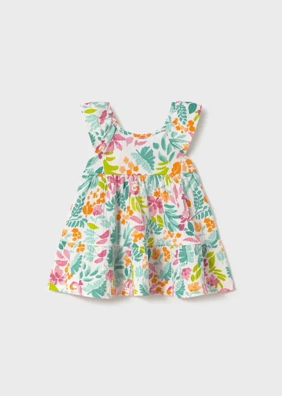 Vestido-tropical-bambula-bebé-4271 Nouvelle Collection Vestido tropical bambula bebé