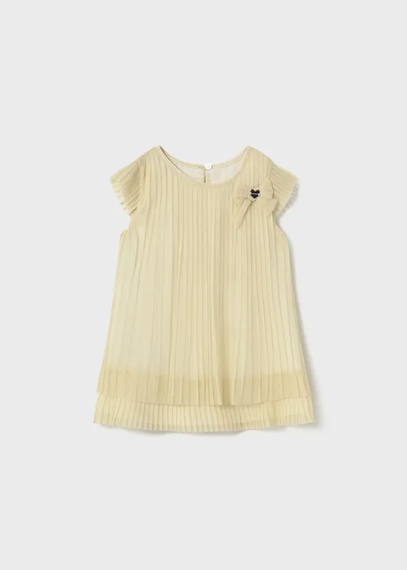 Vestido-tul-plisado-bebé-4331 Gros Lot Vestido tul plisado bebé