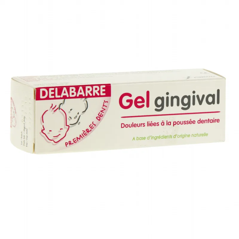 DELABARRE-Gel-gingival-premières-dents-tube-20g DELABARRE Gel gingival premières dents tube 20g Petit Prix