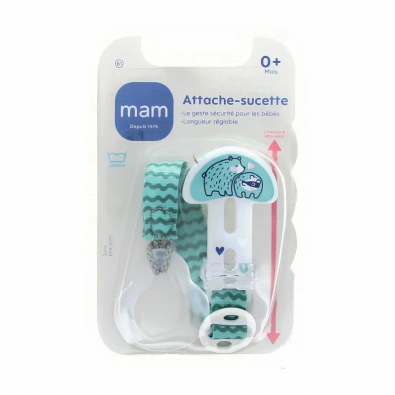 MAM-Attache-sucette-n°61 Promotion MAM Attache-sucette n°61