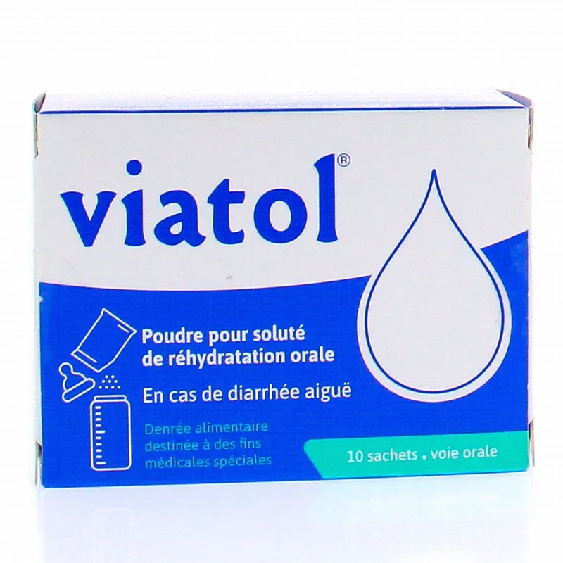 Viatol-poudre-pour-soluté-de-réhydratation-orale-10-sachets Meilleur Prix Viatol poudre pour soluté de réhydratation orale 10 sachets