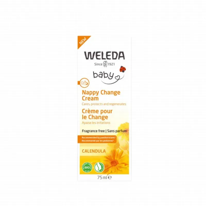 WELEDA-Baby---Crème-pour-le-Change-Sans-parfum-Calendula-75ml Livraison Gratuite WELEDA Baby - Crème pour le Change Sans parfum Calendula 75ml