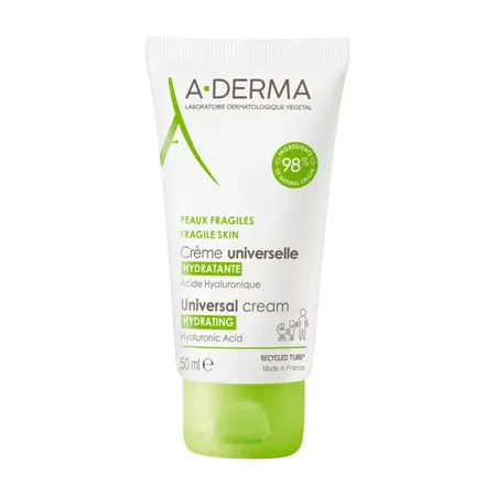 A-Derma-Crème-Universelle-Hydratante-Tube-de-50-ml Promotion A-Derma Crème Universelle Hydratante, Tube de 50 ml