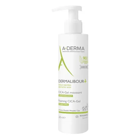 A-Derma Dermalibour+ CICA-Gel Moussant Assainissant; Flacon de 100 ml Offre Limitée