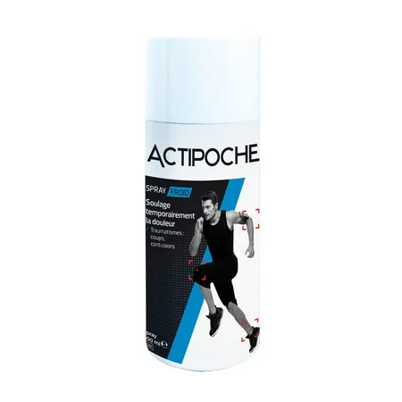 Actipoche Froid Spray Cryogène, 400 ml Livraison Express