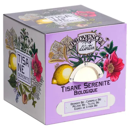 Araquelle-Provence-dAntan-Tisane-Sérénité-Bio-24-Sachets Araquelle Provence d'Antan Tisane Sérénité Bio, 24 Sachets Offre Exclusive