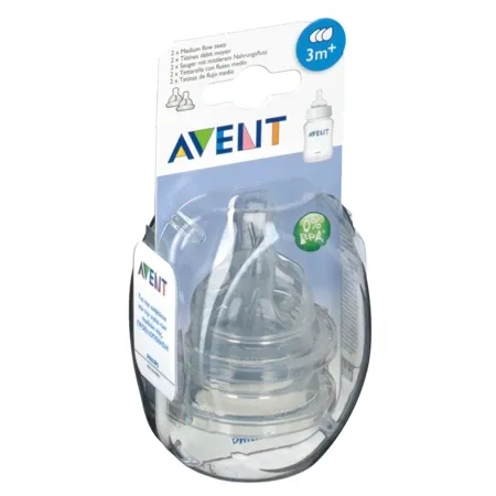 Avent-lot-de-2-tétines-3-mois Avent lot de 2 tétines 3 mois Meilleur Choix