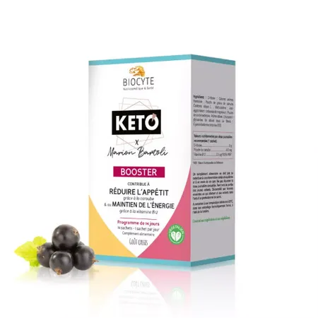 Biocyte-Keto-Booster-Cassis-14-sachets Biocyte Keto Booster Cassis, 14 sachets Fait Main