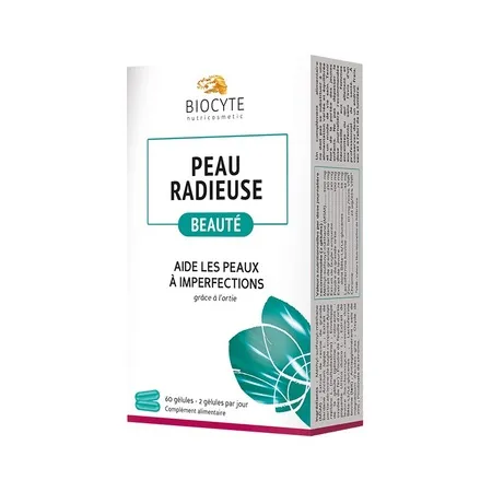 Acheter En Ligne Biocyte Peau radieuse, 60 gélules