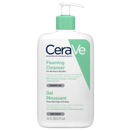 CeraVe-Gel-Moussant-Peaux-Normales-à-Grasses-473-ml CeraVe Gel Moussant Peaux Normales à Grasses, 473 ml Prix Promo