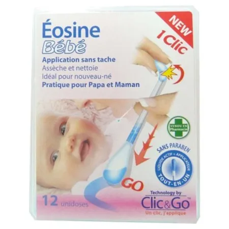 Clic-and-Go-Eosine-Bébé-Unidose-x24 Promotion Saisonnière Clic and Go Eosine Bébé Unidose, x24