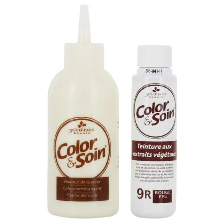 Color-Soin-Coloration-Permanente-Teinte-ROUGE-FEU---9R Affaire À Saisir Color & Soin Coloration Permanente Teinte ROUGE FEU - 9R