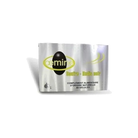 Confort-Et-Santé-Oemine-Soufre-Radis-Noir-60-Gélules Commander Vite Confort Et Santé Oemine Soufre Radis Noir 60 Gélules