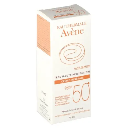 Crème-Minérale-Solaire-SPF-50+---50-ml Solde Crème Minérale Solaire SPF 50+ - 50 ml