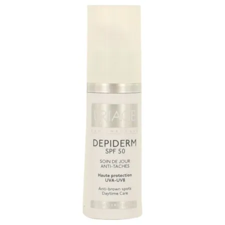 Dépiderme-SPF-50-Soin-de-Jour-Haute-Protection-Anti-Taches-Brunes-30ml Prix Bas Dépiderme SPF 50 Soin de Jour Haute Protection Anti-Taches Brunes 30ml