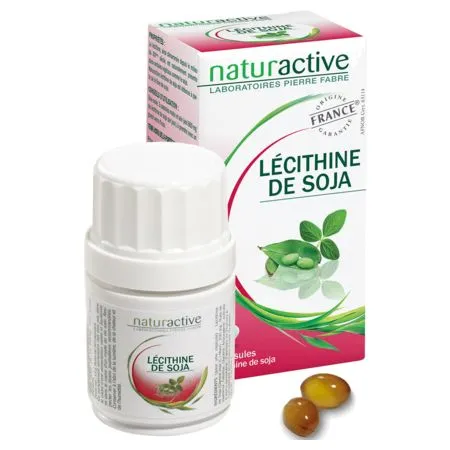 Elusanes-Lécithine-de-soja---Boite-30-gélules Elusanes Lécithine de soja - Boite 30 gélules Expédition Rapide