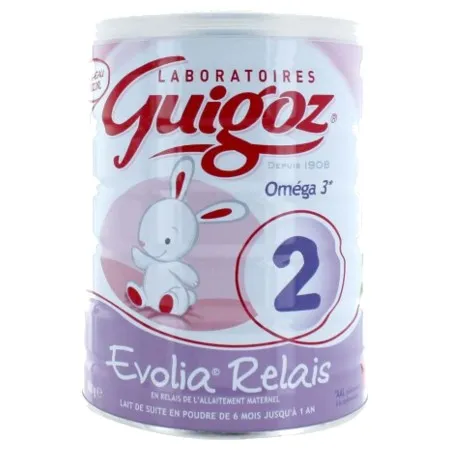 Evolia-Relais-Lait-2eme-âge-de-6-à-12-mois---800g Solde Evolia Relais Lait 2eme âge de 6 à 12 mois - 800g