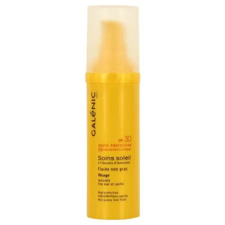 Fluide-non-gras-spf30-visage-Peaux-claires-à-mates-Doseur-40-ml Promotion Fluide non gras spf30 visage Peaux claires à mates. Doseur 40 ml