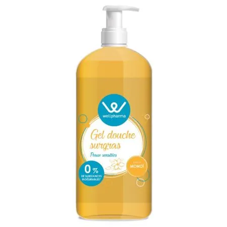 Gel-douche-surgras-wellpharma-1L---Neutre Gel douche surgras wellpharma 1L - Neutre Achetez Aujourd’hui
