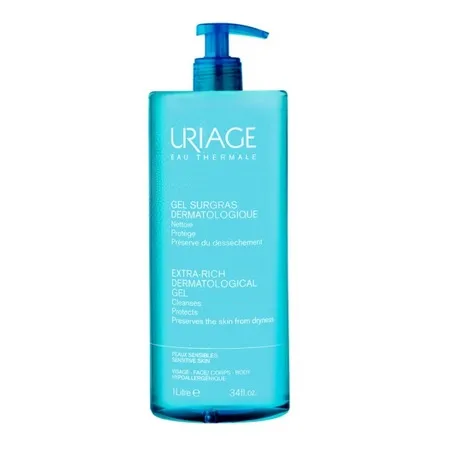 Gel-moussant-nettoyant-Surgras-Liquide-Dermatologique---1l Quantité Limitée Gel moussant nettoyant Surgras Liquide Dermatologique - 1l