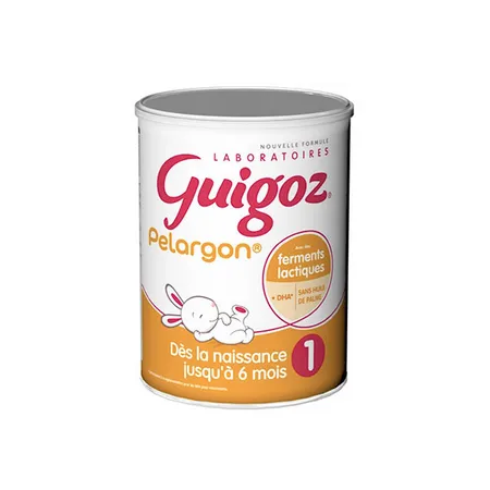 Guigoz-Pelargon-1er-Âge-800-g Guigoz Pelargon 1er Âge, 800 g Achat Immédiat