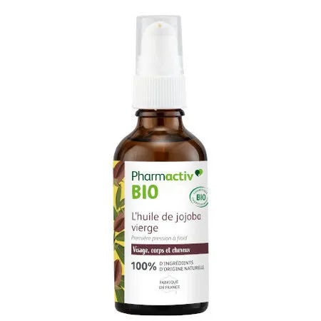Huile-végétale-de-jojoba-vierge-BIO---50ML Huile végétale de jojoba vierge BIO - 50ML Livraison Mondiale