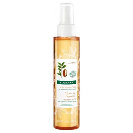 Klorane-Huile-Riche-Corps-Fleur-Cupuaçu-150-ml Klorane Huile Riche Corps Fleur Cupuaçu, 150 ml Vente Flash