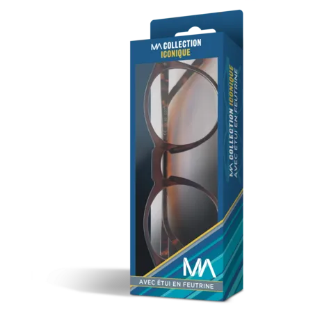 Acheter Direct LUNETTES  LOUPES ICONIQUES MA ECAILLES MARRON  D3