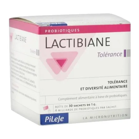 Lactibiane-Tolérance-30-sachets-de-1g Lactibiane Tolérance 30 sachets de 1g Paiement Sécurisé