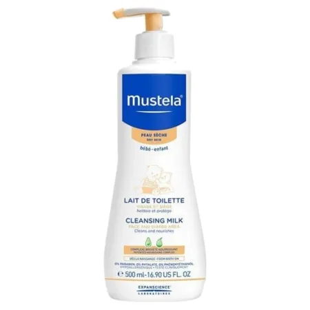 Lait-de-toilette-pour-bébé-Mustela---Pompe-500-ml Lait de toilette pour bébé Mustela - Pompe 500 ml Top Vente