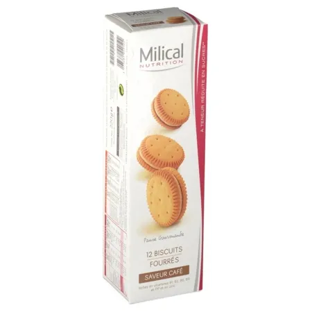 Les-Aides-Minceur-Biscuits-Fourrés-Café-Protéinés-220-g Acheter En Ligne Les Aides Minceur Biscuits Fourrés Café Protéinés 220 g