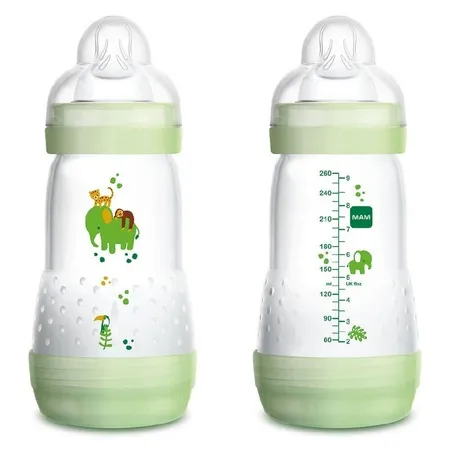 Mam-Biberon-Anti-Colique-Easy-Start-Débit-2-Nature-Safari-Vert-260-ml Achetez Aujourd’hui Mam Biberon Anti-Colique Easy-Start Débit 2 Nature Safari Vert, 260 ml