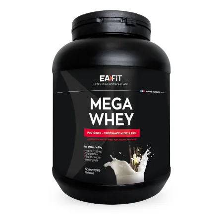 Megawhey-Vanille-750gr Nouvel Arrivage Megawhey Vanille 750gr