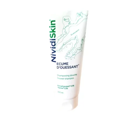 Nividiskin-ecume-ouessan-shampoing-douche-200-ml-de-savon-liquide Nividiskin ecume ouessan shampoing douche, 200 ml de savon liquide Prix Réduit